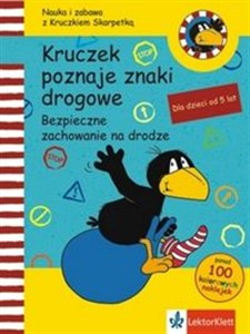 Obrazek Kruczek poznaje znaki drogowe Bezpieczne zachowanie na drodze