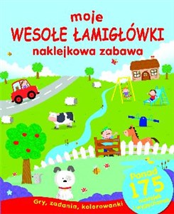 Picture of Moje wesołe łamigłówki. Naklejkowa zabawa