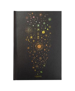 Picture of Notes A5/112K Konstelacja czarny