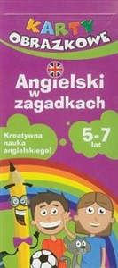 Picture of Karty obrazkowe Angielski w zagadkach 5-7 lat
