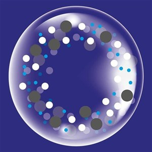 Obrazek Balon 45 cm - Kropki 1 (TB 3623)