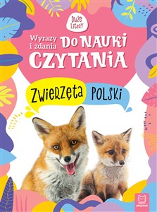 Picture of Zwierzęta Polski. Wyrazy i zdania do nauki czytania. Duże litery