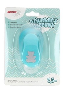 Picture of Dziurkacz ozdobny - Miś 2,5cm MIX