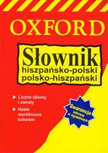 Obrazek Słownik hiszpańsko-polski, polsko-hiszpański Oxford