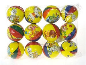 Obrazek Piłeczki piankowe 6cm (12szt)