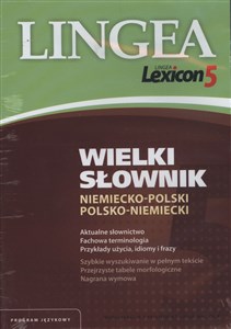 Obrazek Lexicon 5 Wielki słownik niemiecko-polski i polsko-niemiecki