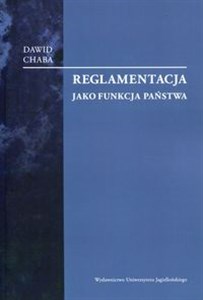 Picture of Reglamentacja jako funkcja państwa