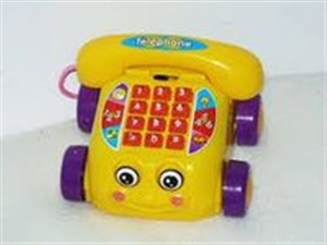Picture of Muzyczny telefon żółty