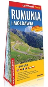 Picture of Rumunia i Mołdawia laminowana mapa samochodowa 1:800 000