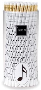 Obrazek Ołówek biały - nuty