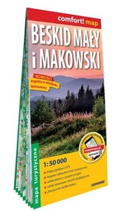 Obrazek Beskid Mały i Makowski laminowana mapa turystyczna 1:50 000