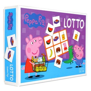 Obrazek Lotto dla dzieci Świnka Peppa