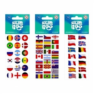 Picture of Naklejki Sticker BOO Flagi Państwa mix