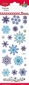 Picture of Naklejki wypukłe płatki śniegu 23szt.