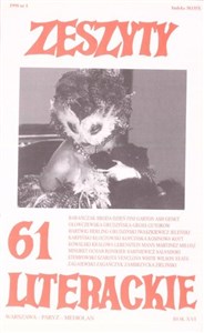 Picture of Zeszyty literackie 61 1/1998