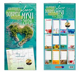 Obrazek Kalendarz 2026 planer Dobrych myśli