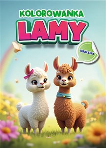 Picture of Kolorowanka Lamy z naklejkami