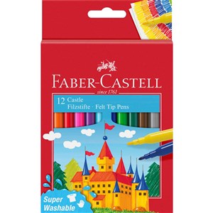 Picture of Flamastry Zamek Faber Castell 12 kolorów