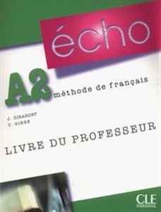 Obrazek Echo A2 Livre du professeur
