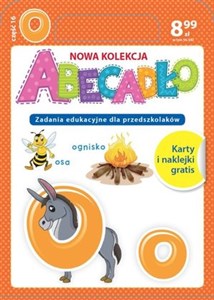 Picture of ABECADŁO Zadania edukacyjne dla przedszkolaków - literka O. Część 16