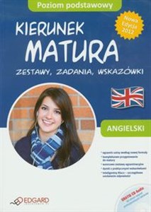 Picture of Kierunek matura Angielski Zestawy zadania wskazówki + CD Poziom podstawowy
