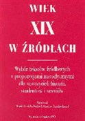 Wiek XIX w... - Melania Sobańska-Bondaruk, Stanisław Bogusław Lenard -  books in polish 