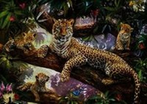 Obrazek Puzzle 1000 Dumna matka Leoparda