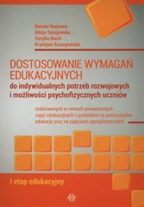 Picture of Dostosowanie wymagań edukacyjnych do indywidualnych potrzeb rozwojowych i możliwości psychofizycznych uczniów I etap edukacyjny