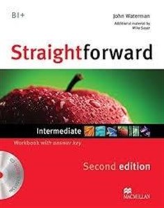 Obrazek Straightforward 2nd ed. B1+ Intermed. WB with key