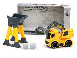 Obrazek Koparka z pojemnikiem na urobek