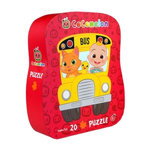 Picture of Puzzle dla dzieci w ozdobnym pudełku Autobus