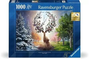 Picture of Puzzle 1000 Jeleń 50 urodziny