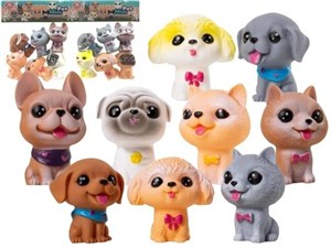 Obrazek Zestaw 6 gumowych zwierzaków