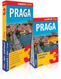 Obrazek Praga explore! guide 3w1 Przewodnik + atlas + mapa