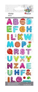 Picture of Naklejki wypukłe miękkie alfabet 38szt