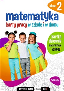 Picture of Matematyka 2 Karty pracy w szkole i w domu