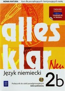 Picture of Alles klar Neu 2B Podręcznik Zakres podstawowy + CD Szkoła ponadgimnazjalna
