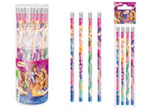 Picture of OŁÓWEK Z GUMKĄ 4SZT WINX