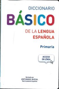 Picture of Diccionario Basico de la lengua Espanola Primaria+dostęp online