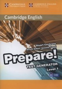 Obrazek Cambridge English Prepare Test Generator CD