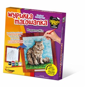 Obrazek Wypukła malowanka koty ragamuffin 62016