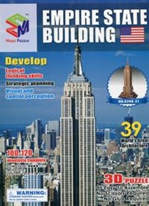 Picture of Puzzle 3D Empire State Building 39 elementów