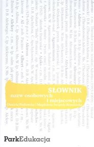 Obrazek Słownik nazw osobowych i miejscowych