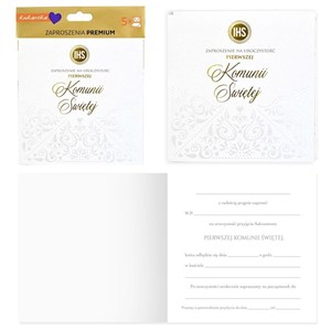 Obrazek Zaproszenie komunia (5szt)