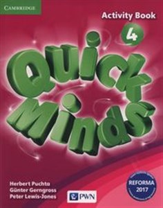 Picture of Quick minds 4 Activity Book Szkoła podstawowa