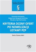 polish book : Kryteria o... - Małgorzata Niezgoda-Kamińska, Klaudyna Saja-Żwirkowska, Dominika Perkowska