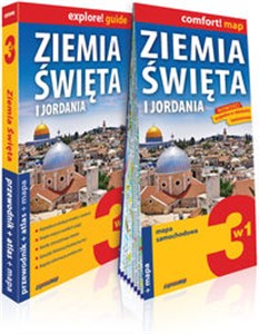 Picture of Ziemia Święta i Jordania explore! guide 3w1 Przewodnik + atlas + mapa