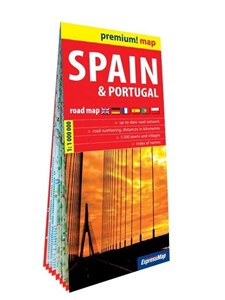 Obrazek Hiszpania i Portugalia (Spain&Portugal) mapa samochodowa w kartonowej oprawie 1:1 100 000