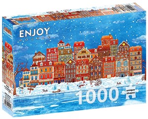 Obrazek Puzzle 1000 Gotowi na święta