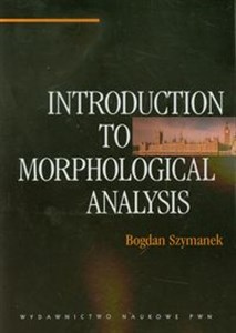 Picture of Introduction to morphological analysis